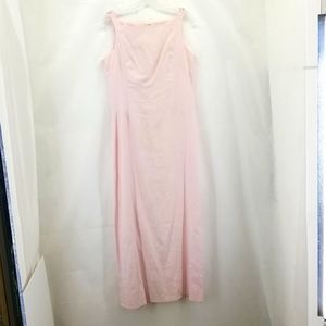 GAP FACTORY STORE Light Pink 100% Linen Maxi Dress - 2001 Treasure